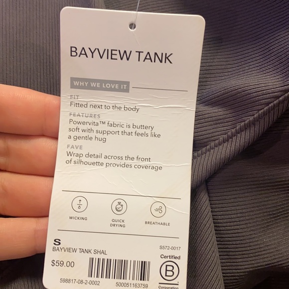Athleta Bayview Tank Shale - Picture 7 of 10